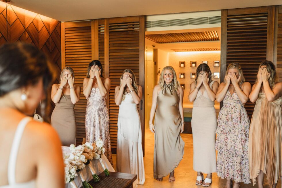 Bridesmaid Reveal Photos in San Miguel de Allende